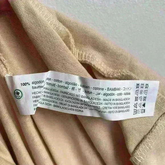 Zara Halter Wide Leg Ruffle Jumpsuit open back Cotton Cream Beige size  S - Picture 8 of 10